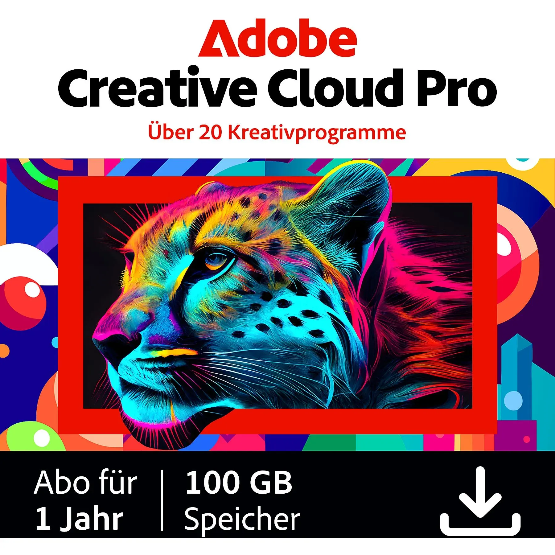 Adobe Creative Cloud Alle Apps 2 Geräte - 1 Jahr Windows & MAC | Volumenlizenz